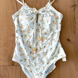 Aerie Floral One-piece Swimsuit size S
